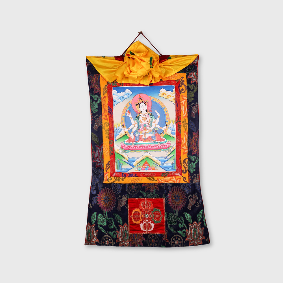 Thumbnail: 唐卡 尊勝佛母 Namgyal Tanka #1