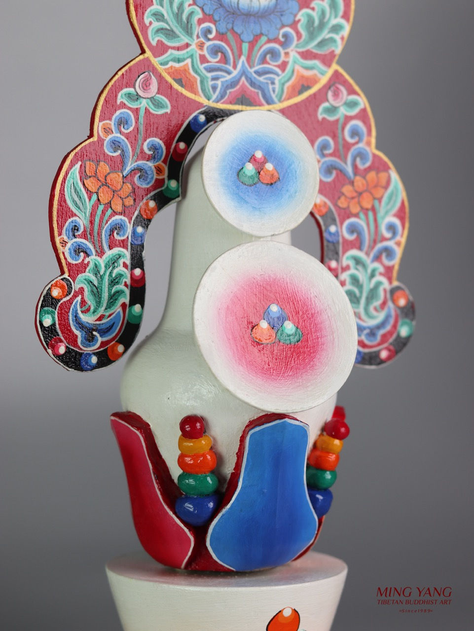 縮圖：度母朵瑪/木製 Tara Torma/Wood 40cm