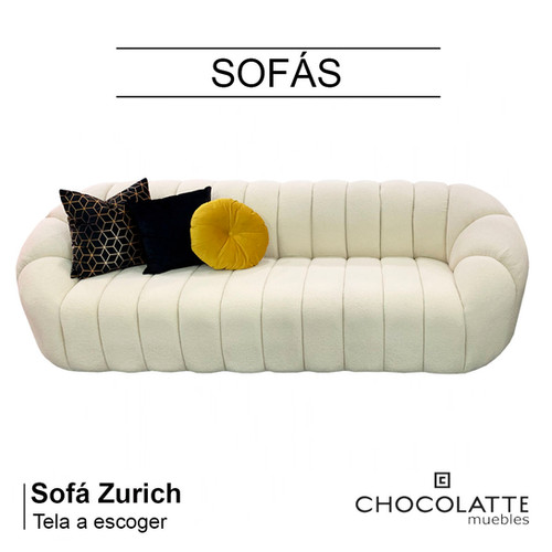 Sofá Zurich Chocolatte Muebles