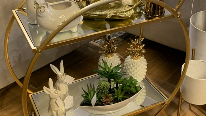 Carrito de servicio Redondo