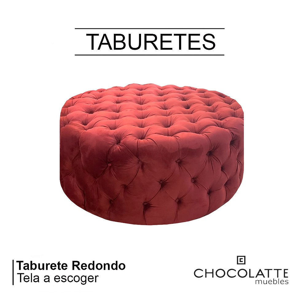 Taburete Redondo