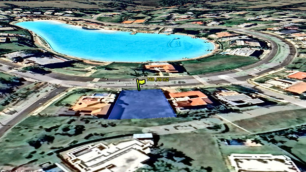 Terreno de 768,59 m² en Aqua Village , ideal para proyectos residenciales con vista al Blue Lagoon.
