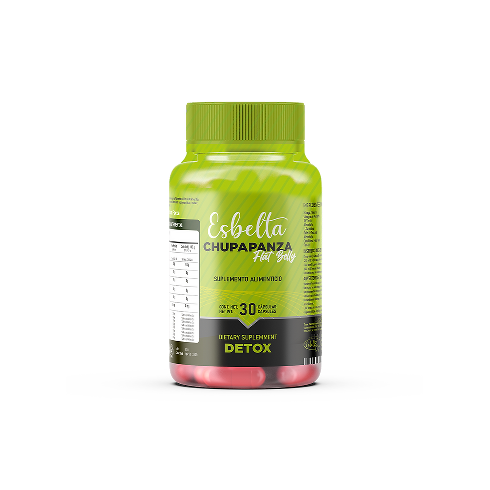 Esbelta Chupapanza Flat Belly Detox