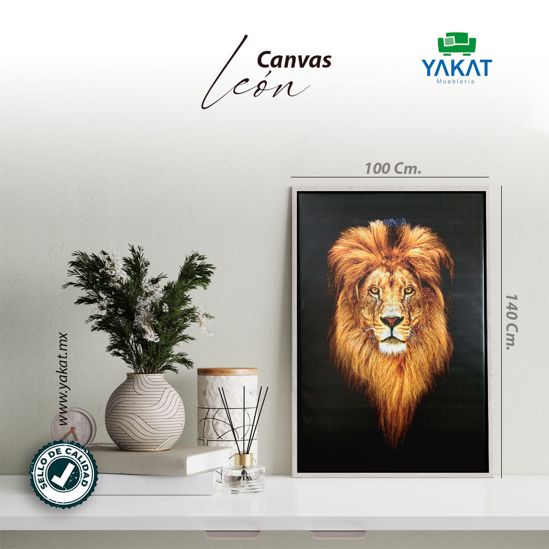 Cuadro 140cm. X 100 cm. (León)