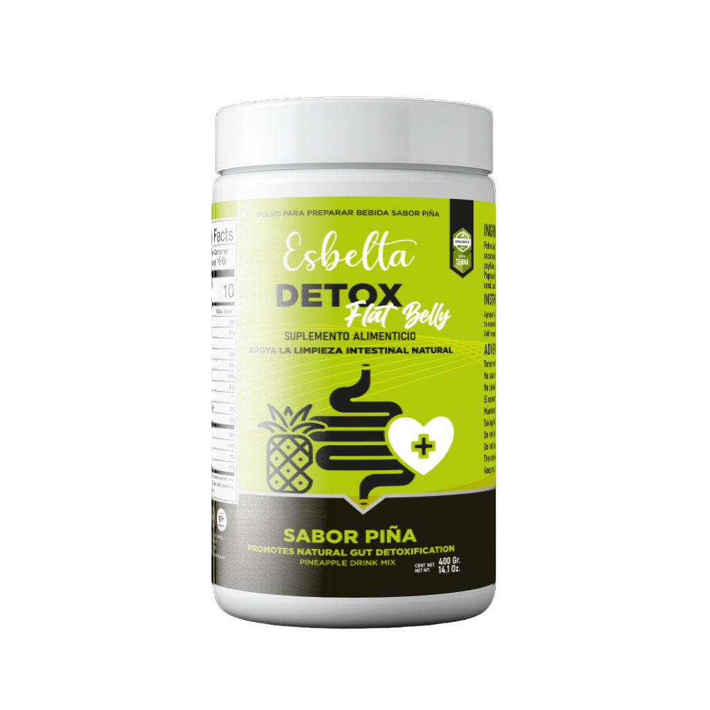 Esbelta Detox Flat Belly – Sabor Piña