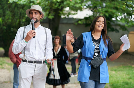 Kévin Lévêque animateur micro de la ville de Montreuil en Seine Saint Denis