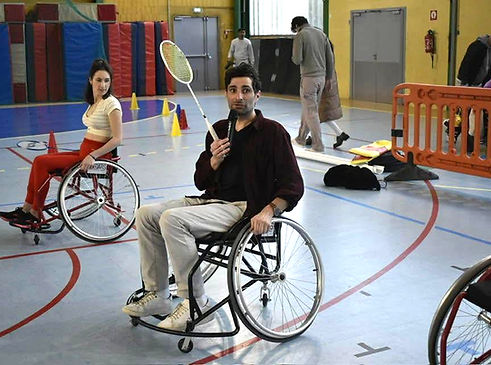 Animateur micro événement sportif handicap à joinville le pont