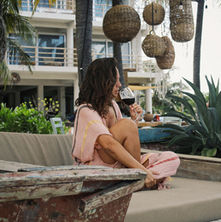 Enjoy Mexican Caribbean flavors and beachfront dining at MALECON21 Beach club and Restauran in  Mahahual. Get your Costa Maya Beach Break Day Pass.
