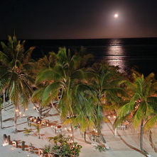 Enjoy Mexican Caribbean flavors and beachfront dining at MALECON21 Beach club and Restauran in  Mahahual. Get your Costa Maya Beach Break Day Pass.