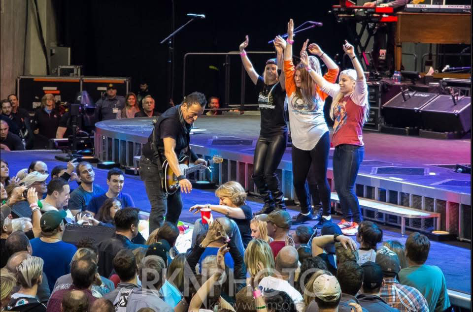 On stage for Dancing in the Dark with Peri, St. Louis 2016