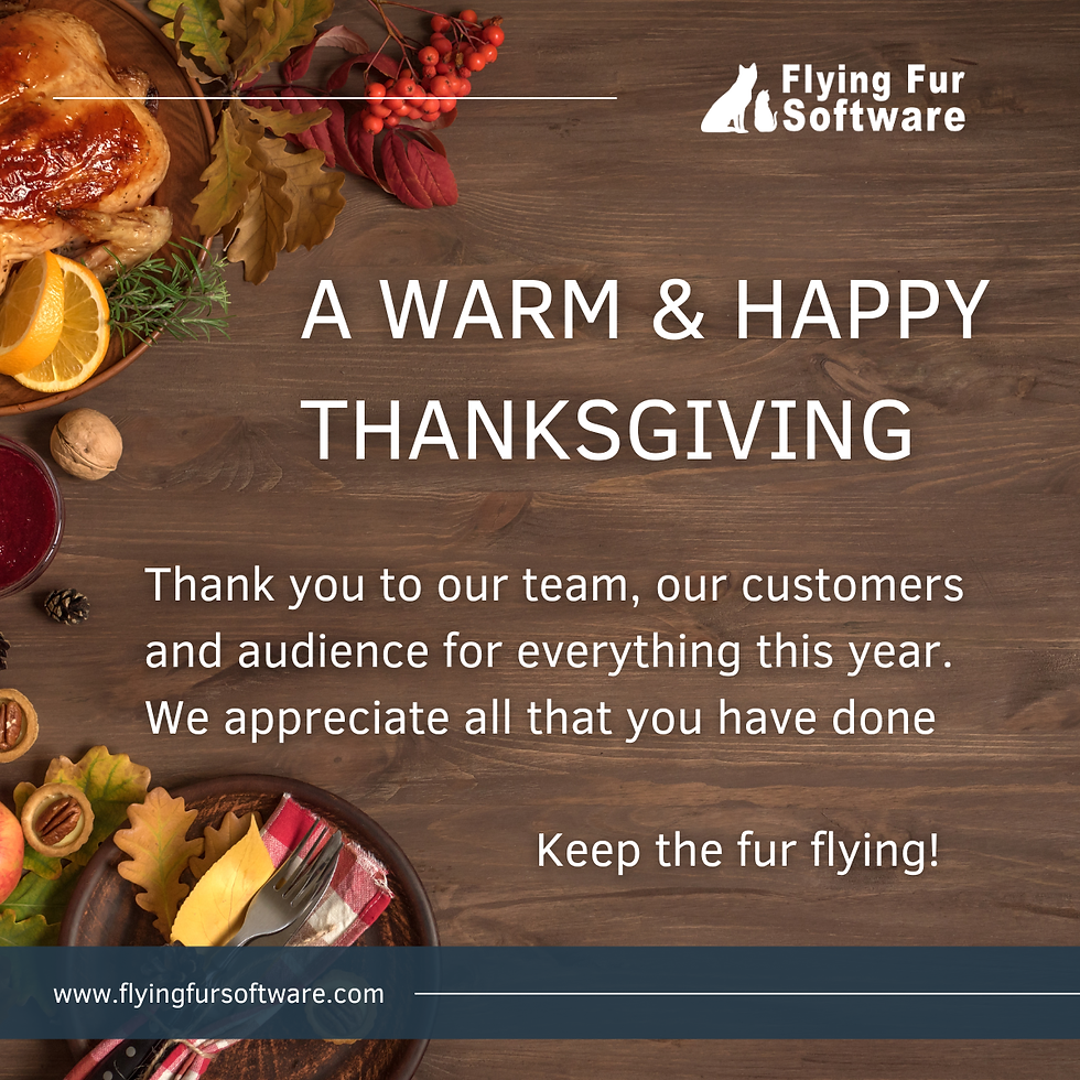 A warm and happy thanksgiving.