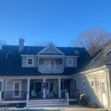 Back of Renovated House