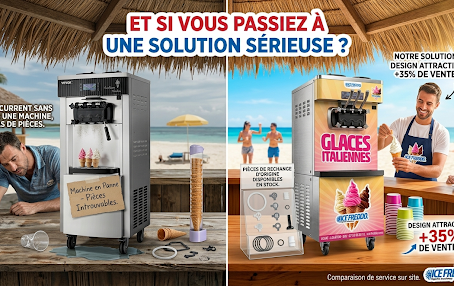 Pourquoi la machine à glace est l'investissement le plus rentable pour votre commerce (et comment réussir votre projet)