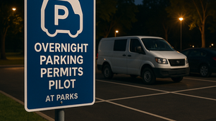 Milton Launches Pilot Program for Overnight Parking at Select Parks