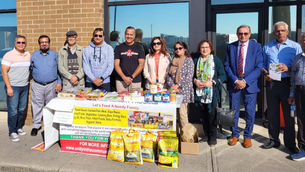 "Unity in the Community Food Drive" Milton- Thank you for your generous support UIC 10th Thanksgiving Food Drive was a huge successful at Pak Foods Milton where we collected more than 2000 lbs of food