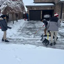 Local Muslim Youth Association Steps Up to Support Milton Residents During Winter Weather