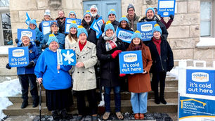 Milton Community Groups Prepare for the Coldest Night of the Year Walk