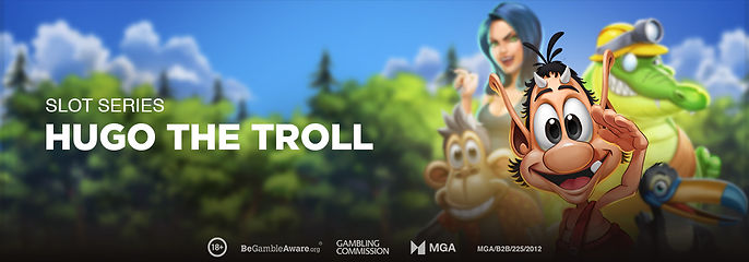 Hugo casino logo og interface