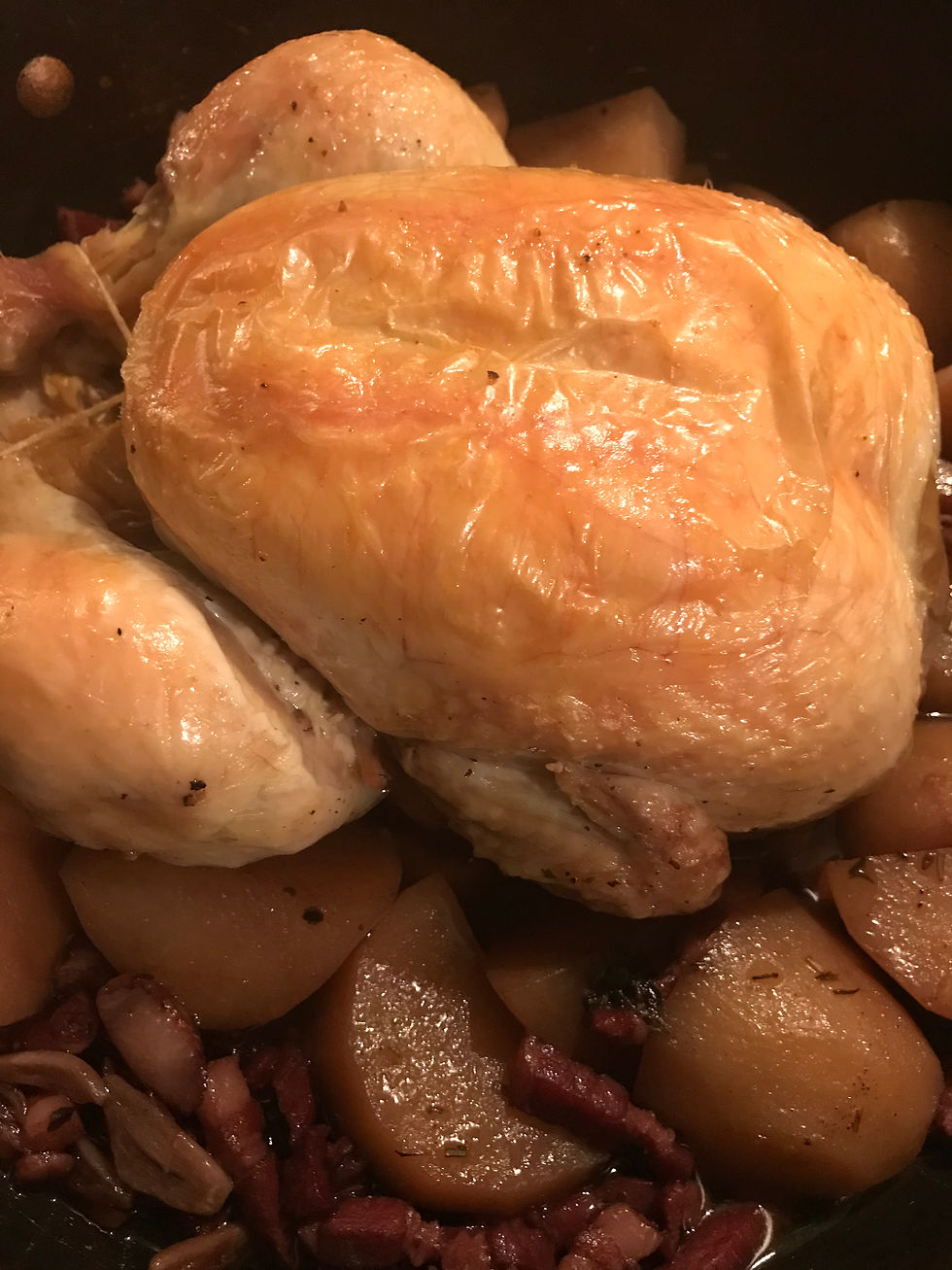 CHICKEN & BACON HOTPOT