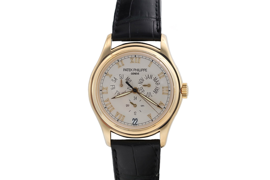 2002 Patek Philippe Annual Calendar Wrist Watch Ref. 5035J