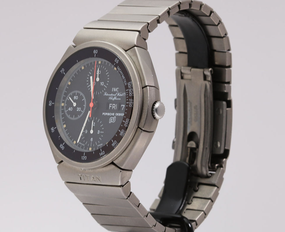 IWC Porsche Design Titan Chronograph "Titanium" IW3700