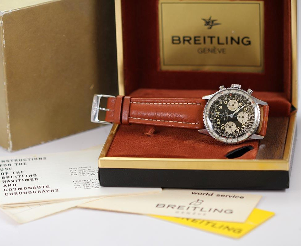 Breitling Cosmonaute Ref 809 Box & Papers