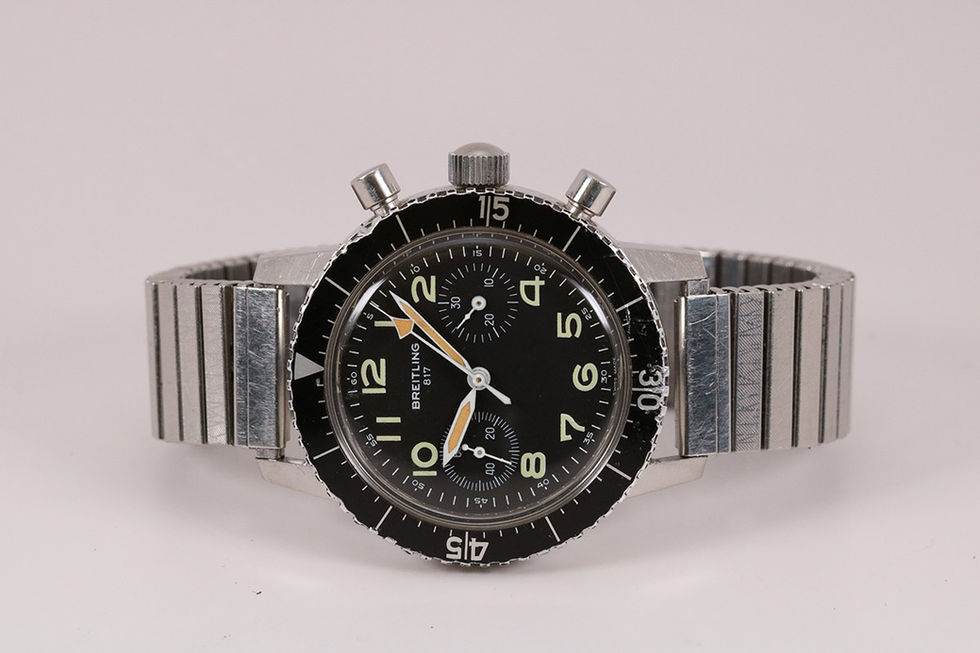 1970's Breitling Stainless Steel Chronograph Ref. 817