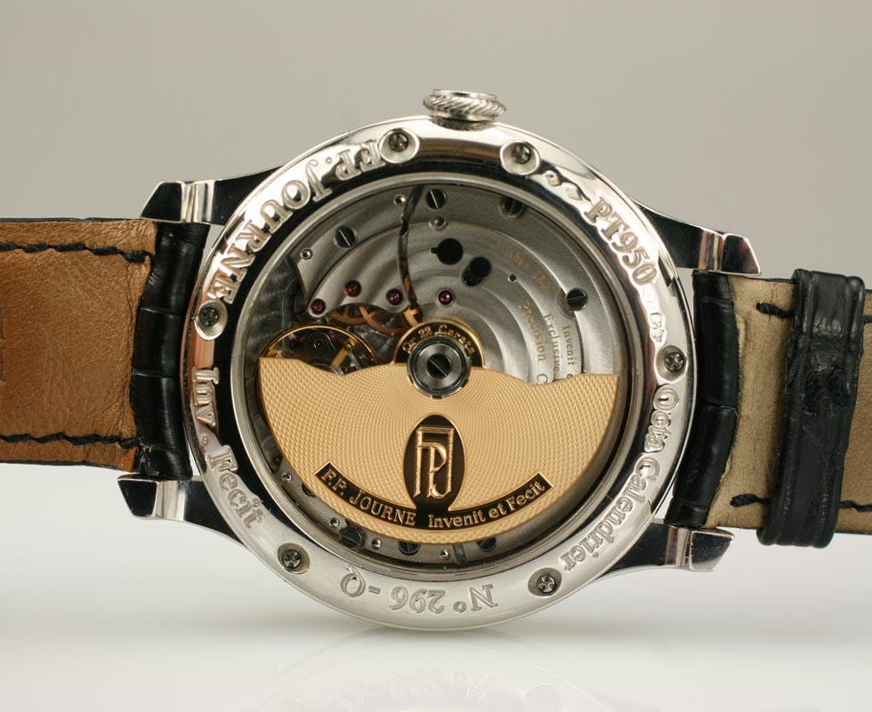 2000 F.P. Journe Octa Calendrier Platinum Wrist Watch Movement