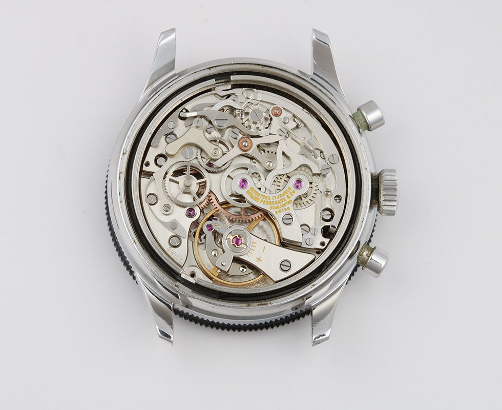 Valjoux 72 movement in 1960's Very Rare Girard Perregaux Flyback Chronograph