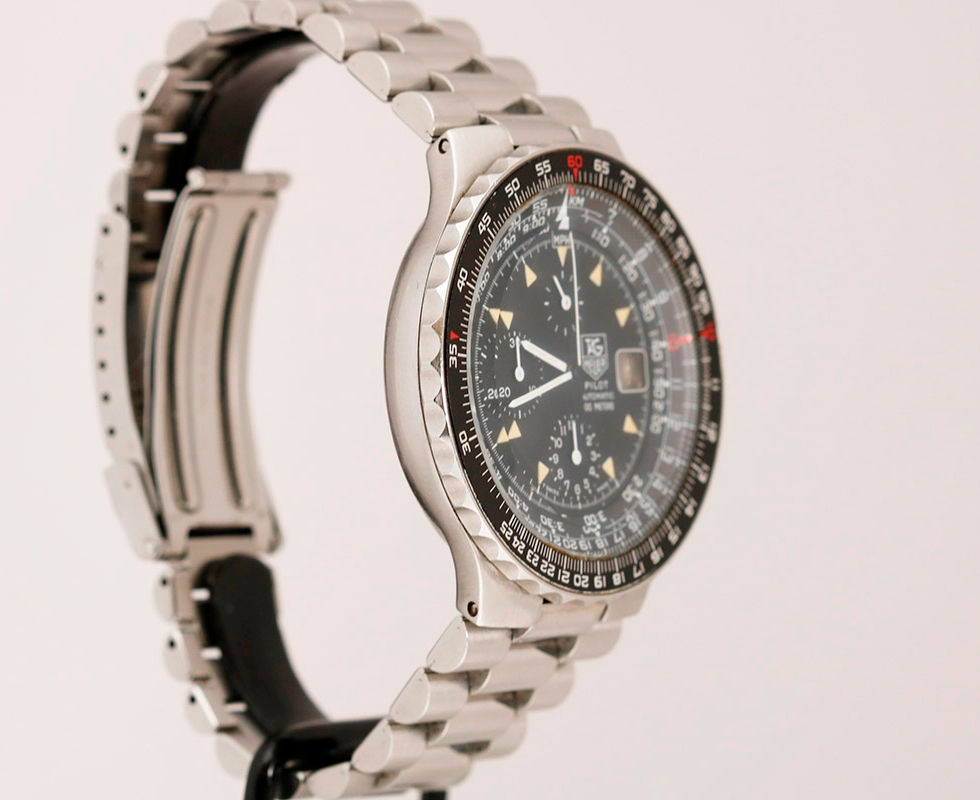 1987 Tag Heuer Pilot Chronograph Ref. 130-206-Z