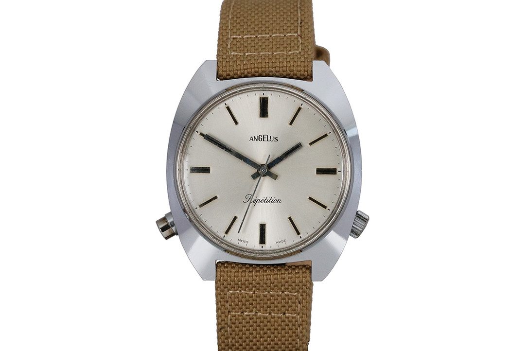 1976 Angelus "Répétition" 5-Minute-Repeater Vintage Wrist Watch
