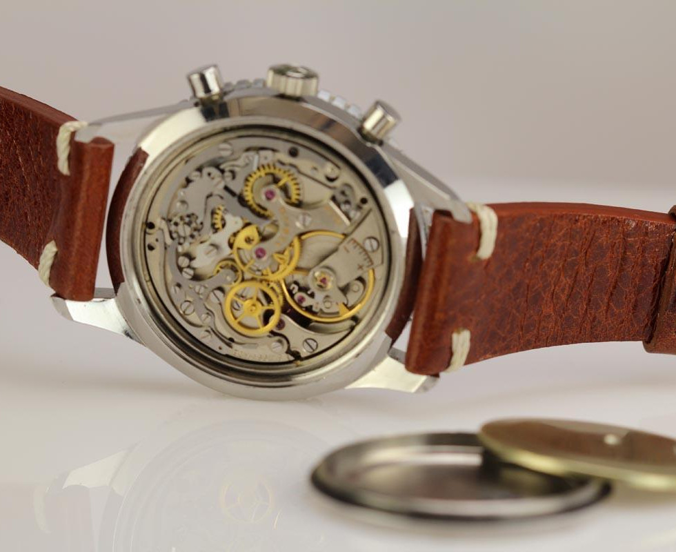 Movement In 1970's Zenith A. Cairelli Roma Italian Military Chronograph A.M.I Cronometro TIPO CP-2