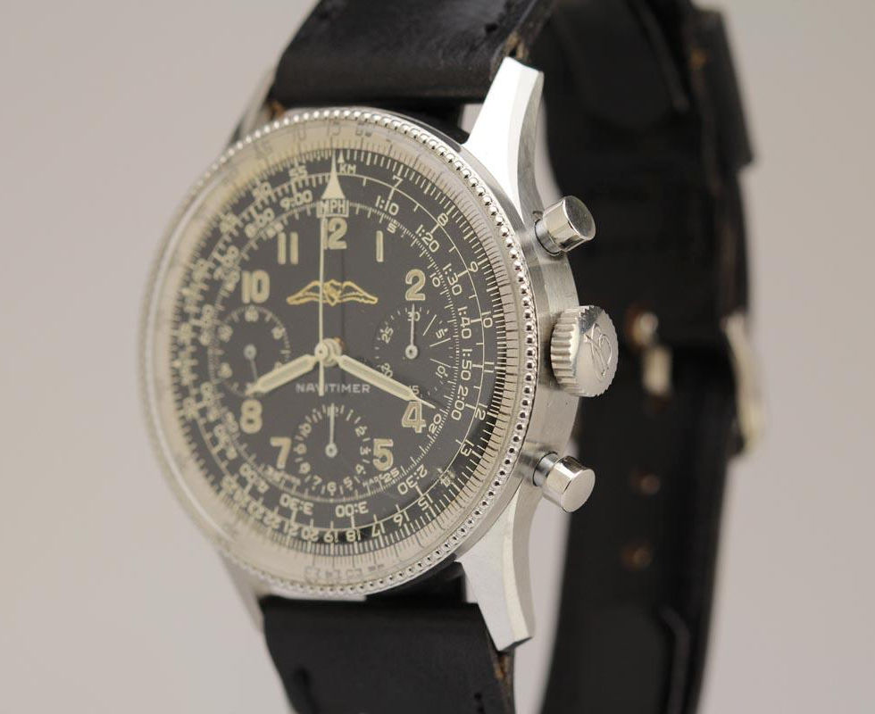 Breitling Navitimer 806 Vintage Chronograph Dial