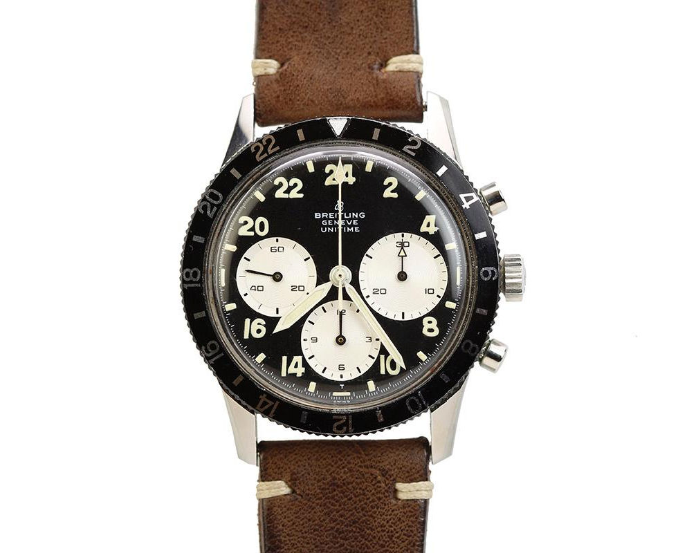 Breitling Genève Unitime 24 Hour Dial Chronograph