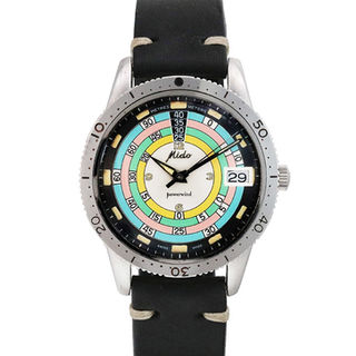 Mido Powerwind Divers 1000 ft - Exotic Dial | Matthew Bain Inc.