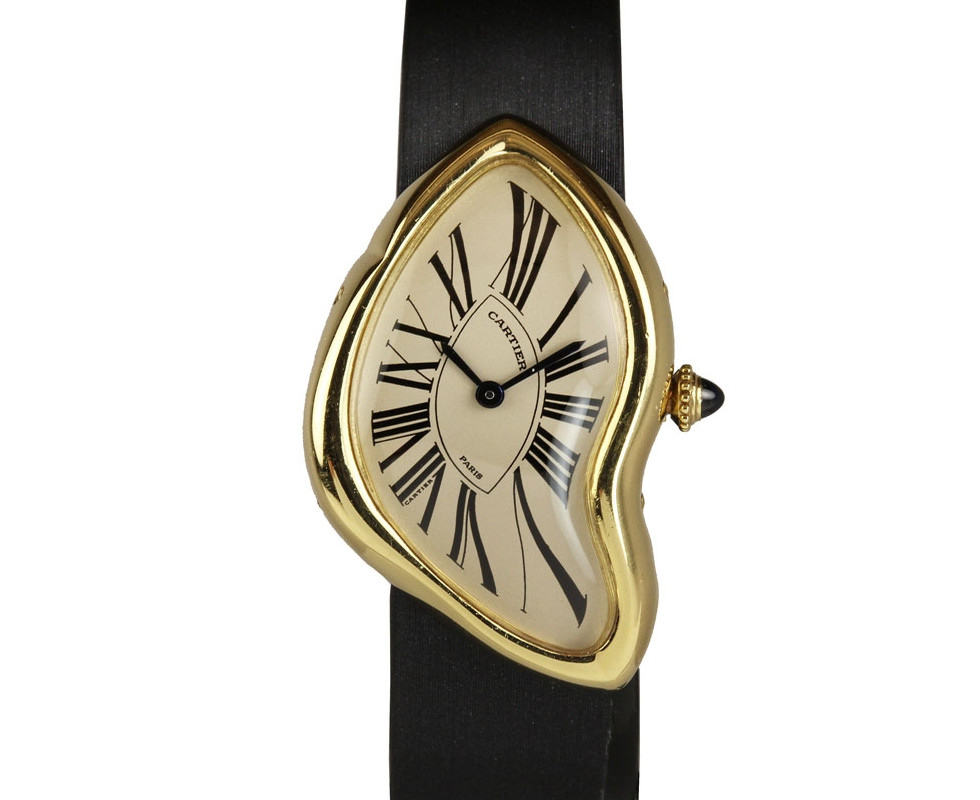 1991 Cartier "Crash" Gold Wrist Watch