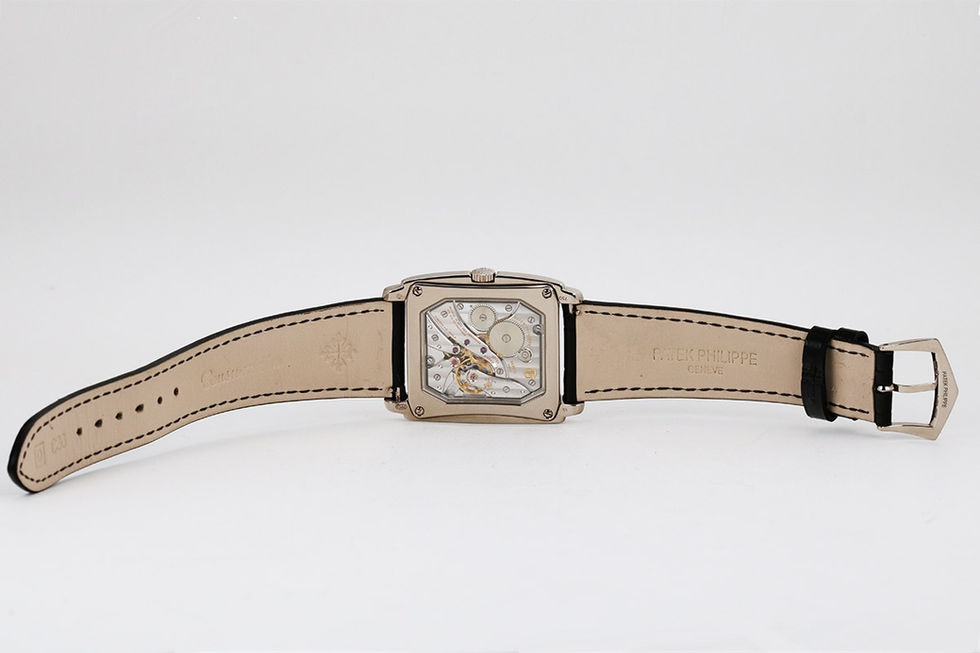Back Of 2015 Patek Philippe Gondolo White Gold Ref. 5124G