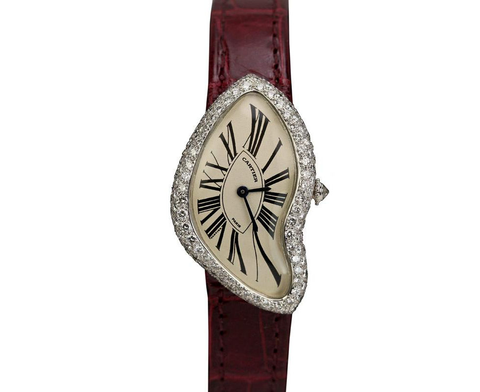 Cartier White Gold Diamond Crash