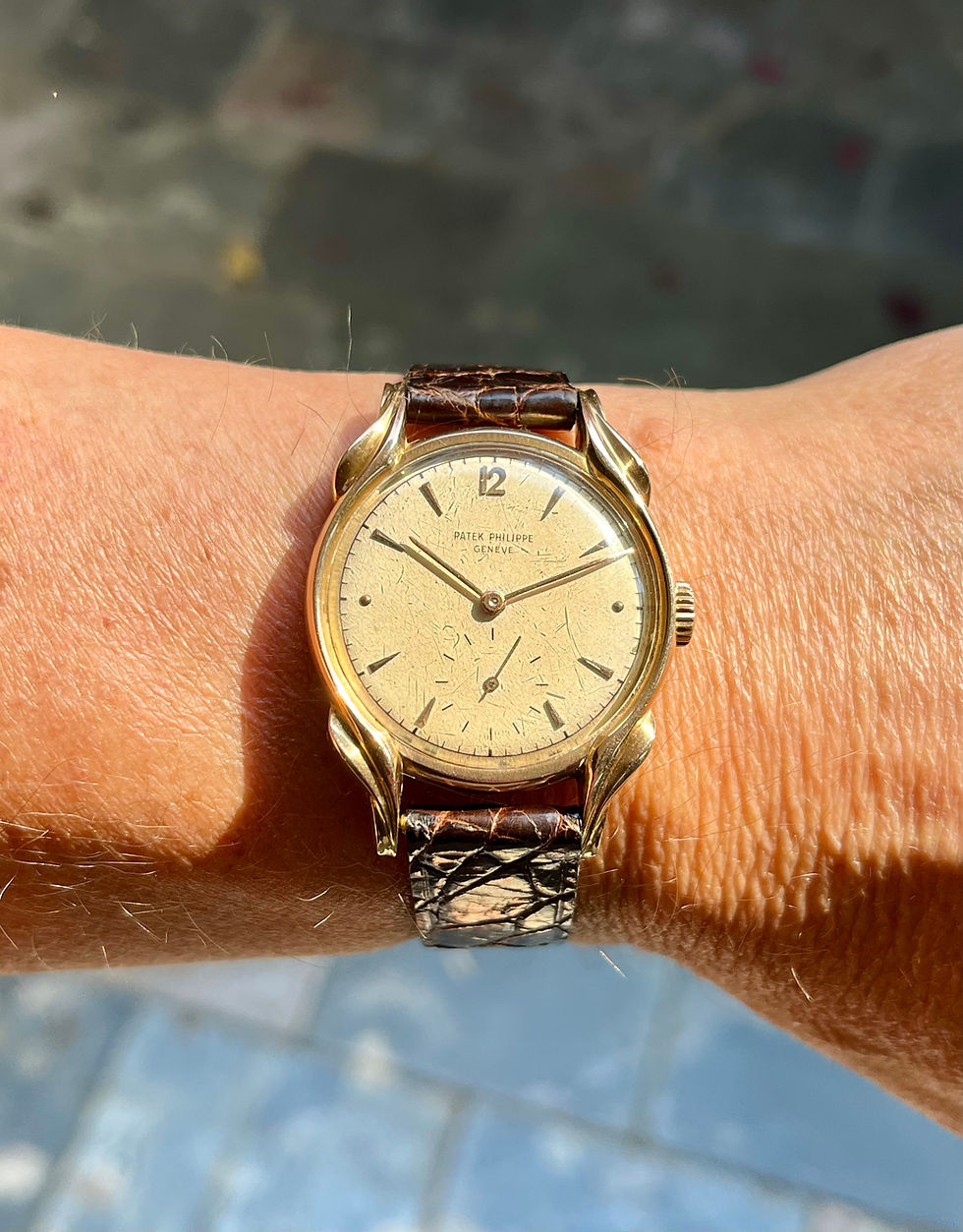 "Flame lug" of Patek Philippe ref. 2431