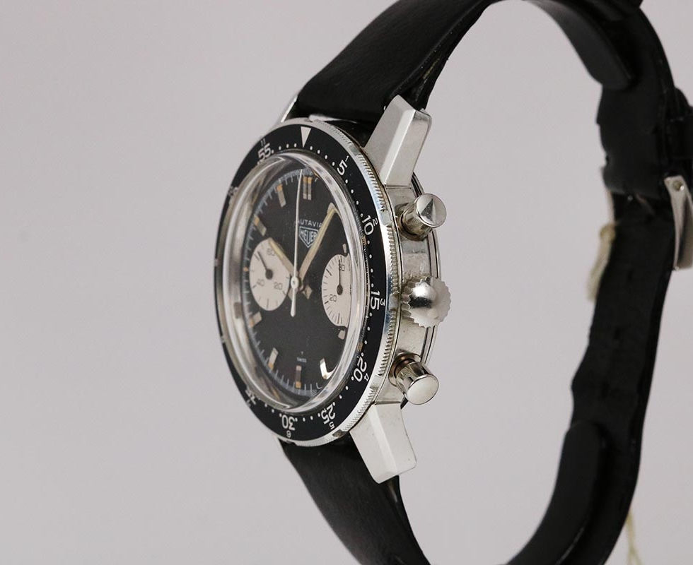 1960's Heuer Autavia Vintage Chronograph Ref 7763 MH