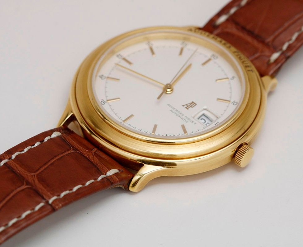 1990's Audemars Piguet Yellow Gold Huitieme Wrist Watch