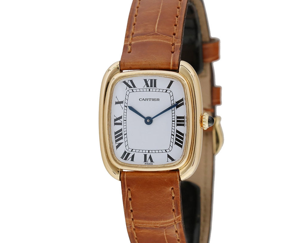 1970's Cartier Paris Mid-Size Gondolo Gold Ref. 17010
