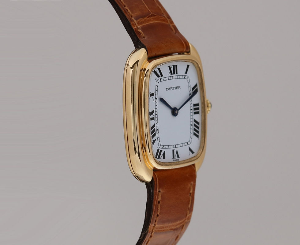 1970's Cartier Paris Mid-Size Gondolo Gold Ref. 17010