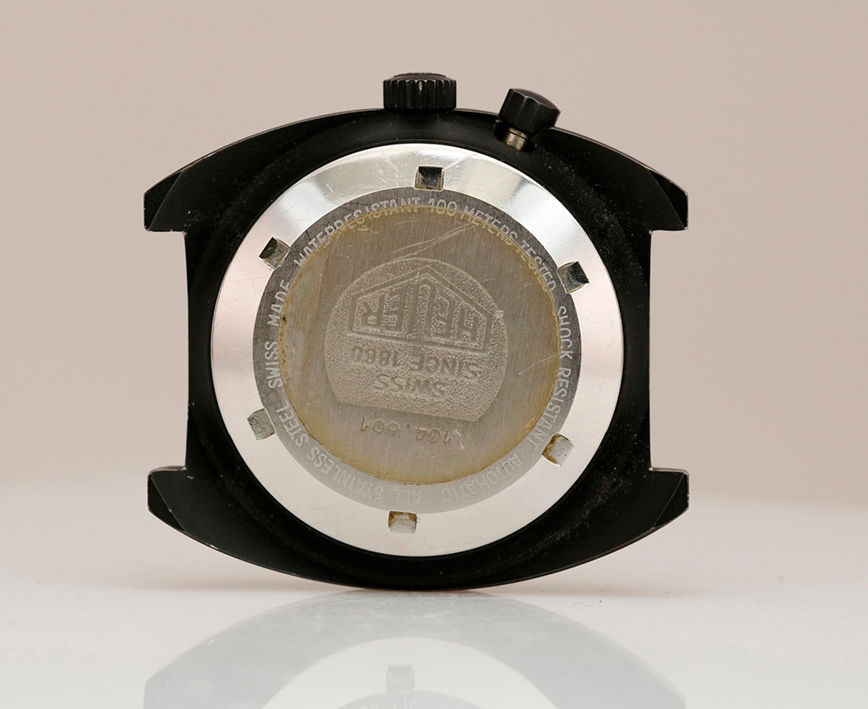 Case Back of Heuer Regatta PVD Ref 134.601