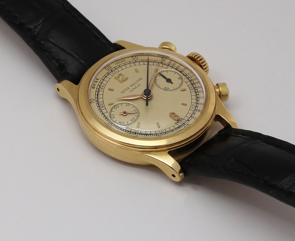 1950's Gold Patek Philippe Chronograph Ref. 1463