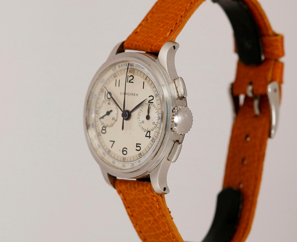 1947 Longines Stainless Steel 13ZN Chronograph Ref. 3504