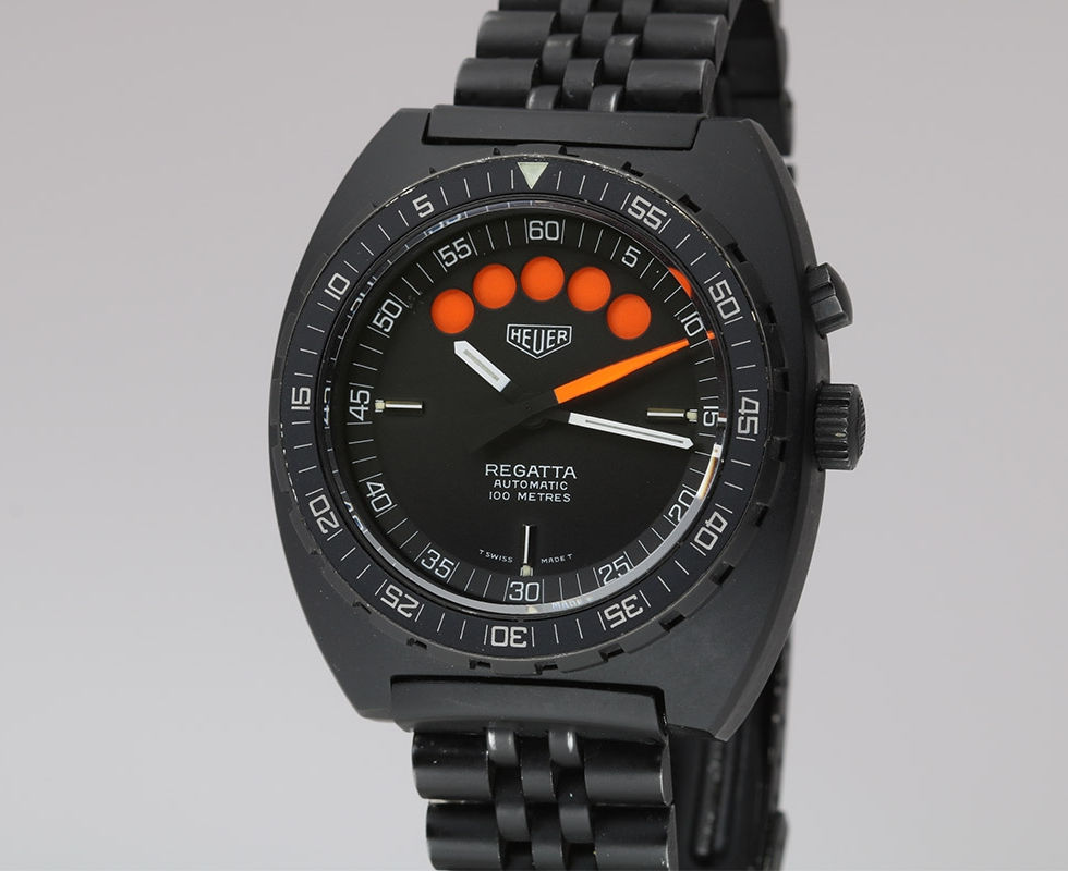 Heuer PVD Regatta Ref 134.601