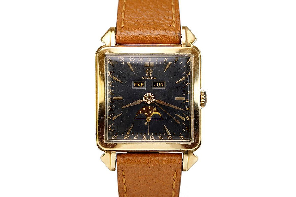 1952 Omega "Cosmic" Triple Date Moon Phase Ref. 3944