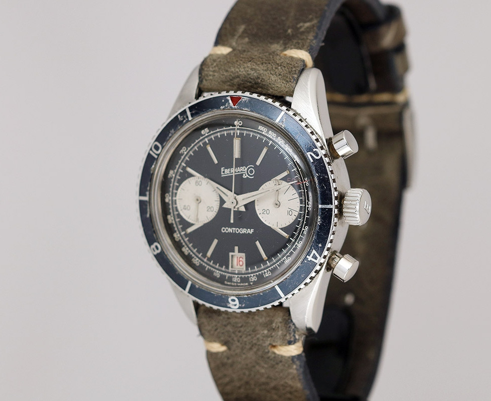 1960's Eberhard & Co Contograf Chronograph
