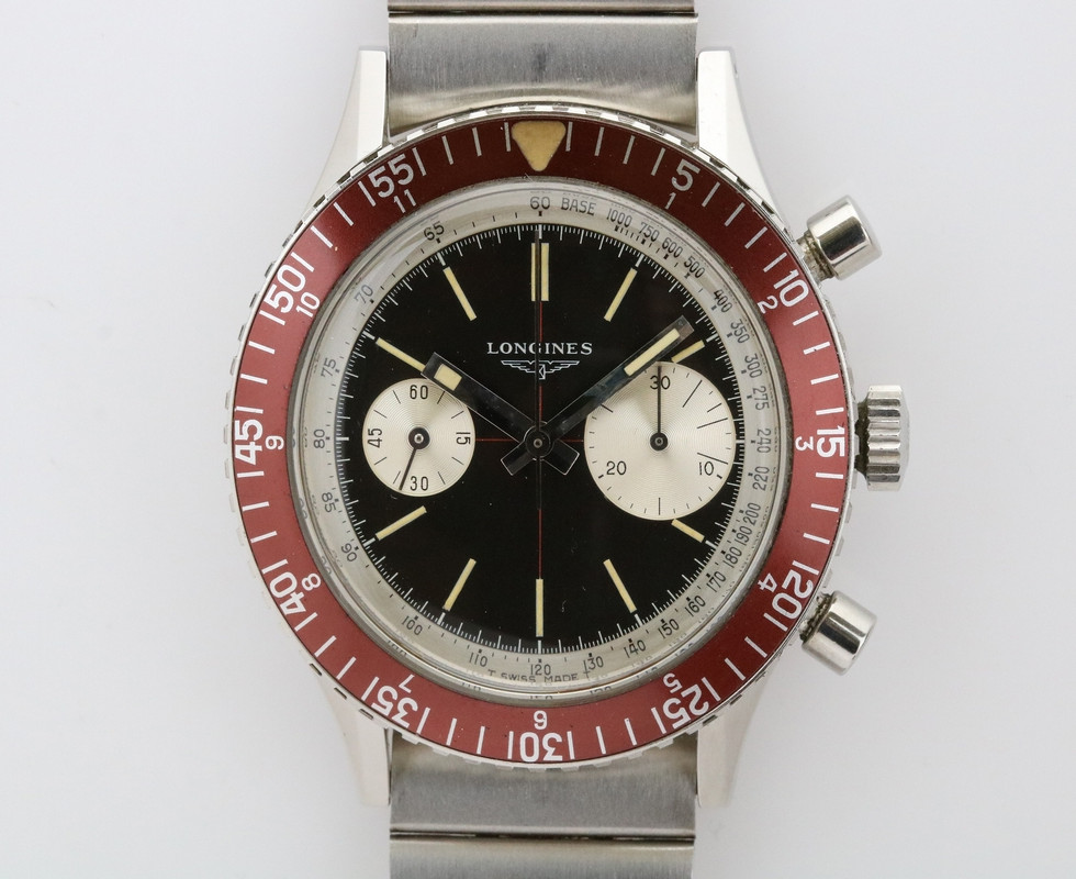 1960's Longines Flyback Chronograph Ref 7981